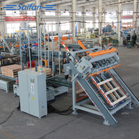 Machine à clouer les palettes en bois semi-automatique à commande PLC Saifan (Chine) pour 1 opérateur