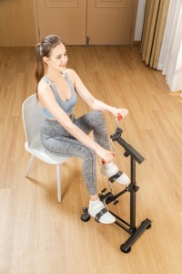 BNcompany Adjustable Resistance Trainer Upper & Lower Limbs Fitness Device Cycle <b>Exercise</b> Mechanical Driving Type - Product Image 2