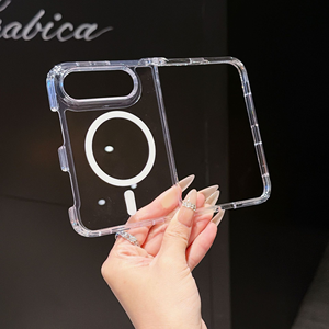 Funda Magnética Transparente a Prueba de Golpes para iPhone Duo 18 17 16 15 Pro Max, Compatible con Cargador Inalámbrico - Product Image 6