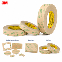 Ruban adhésif de transfert 3M 467MP 0,05 mm, rouleau personnalisé pour lamination de feuilles métalliques, 12 po x 60 yd