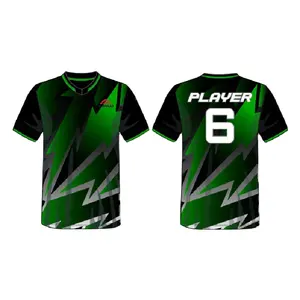 custom sublimation printing knitted team sportswear children short sleve shirt jersey rugby