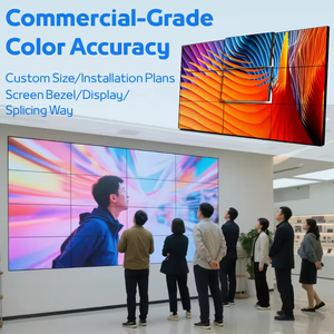 55-inch Ultra Slim 4k trong nhà bức tường video Panel LCD cho các cửa hàng bán lẻ & giáo dục với SDK chức năng hoạt hình hiển thị OEM Nhà cung cấp - Product Image 3