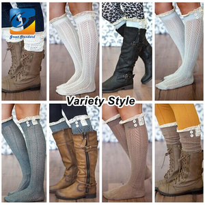 Calcetines de moda personalizados para niña y mujer, calcetín de ganchillo, Pelerine <span class=keywords><strong>Rumi</strong></span>, venta al por mayor - Product Image 4