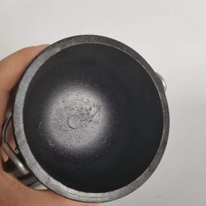 Nouveau Pot en fonte robuste Sant Paolo pour encens et bâtonnets de <span class=keywords><strong>Wicca</strong></span>, avec poignée et couvercle de 4,3 pouces - Product Image 5