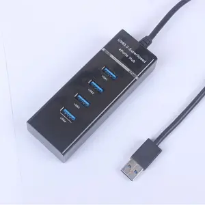 4-Ports USB 3.0 Data Hub Extension Charger Adapter Switch Multiple Ports