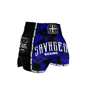Pantaloncini da combattimento Muay Thai pantaloncini corti mimetici Muay Thai Bbj <span class=keywords><strong>Kick</strong></span> Boxing - Product Image 3