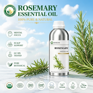 Agent purifiant naturel <span class=keywords><strong>Huile</strong></span> <span class=keywords><strong>essentielle</strong></span> de romarin (Rosmarinus Officinalis) pour des vêtements frais et un nettoyage domestique sûr - Product Image 2