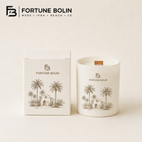 parfum de bougie parfumée personnalisé longue durée de combustion fort parfum cire de soja bougies aromatiques de luxe