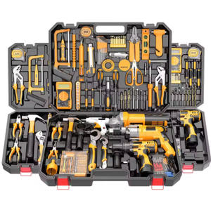 205Pcs Hot Bán Tay Công Cụ Thiết Lập Hộp Hoàn Thành Hộ Gia Đình Công Cụ Kit Xe Cơ Công Cụ - Product Image 2