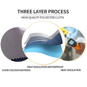 Grand abri de loisirs, parasol de plage imprimé UV, mobilier d'extérieur, abri, support de parasol, housse de tente, parasol - Product Image 6