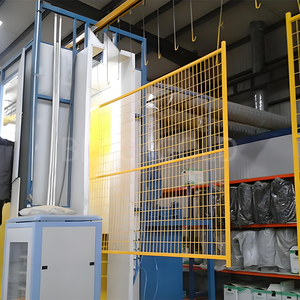 Tùy chỉnh Canada phong cách tạm thời hàng rào không thấm nước an ninh nhà dễ dàng lắp ráp bột tráng chu vi hàng rào ở Canada - Product Image 1