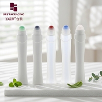 Sérum pour les yeux en roll-on SRS Unique Jade Ball, emballage en flacon de 12 ml, PETG, surface givrée