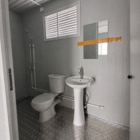 Dormoir modulaire en acier de 20 pieds avec 2 chambres et cuisine pour logement de chantier de construction routière – Maison conteneur préfabriquée modulaire