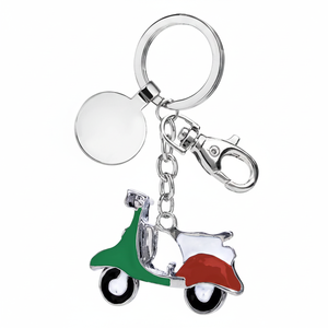 Portachiavi per VESPA in Verde/Bianco/Rosso Senza Scatola - Product Image 2