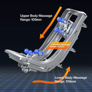 Elektrischer <span class=keywords><strong>Massage</strong></span> stuhl Ganzkörper 3D Schwerelosigkeits-Therapie Fuß rollen <span class=keywords><strong>massage</strong></span> stühle Touch Recliner <span class=keywords><strong>Massage</strong></span> stuhl mit Wärme - Product Image 3