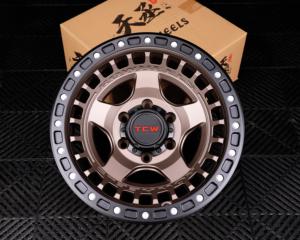 ล้อแม็<span class=keywords><strong>ก</strong></span>ซ์อัลลอยด์สำหรับรถ SUV ขนาด 17-18 <span class=keywords><strong>นิ้ว</strong></span> ใหม่ PCD 98 มม. ล้อรถยนต์นั่งส่วนบุคคล ดีไซน์ห้าก้าน สำหรับ FORTUNER Hilux Tacoma - Product Image 1