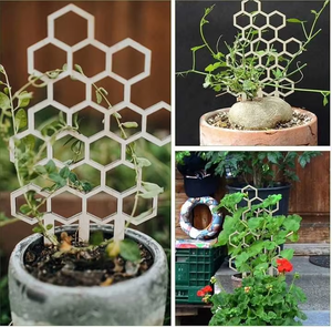 Treillis circulaire en plastique pour plantes grimpantes d'intérieur et d'extérieur, aide à façonner vos plantes - Product Image 3