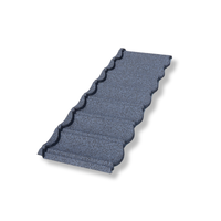 Tuile de toiture métallique moderne en pierre revêtue de métal – Système de toiture durable et imperméable pour les applications de temples, ateliers, parcs et entrepôts