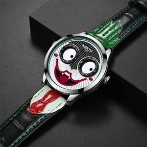 Montre pour homme Clown russe de marque - Mode européenne et américaine, montre-bracelet à quartz tendance, vente en gros d'usine - Product Image 2
