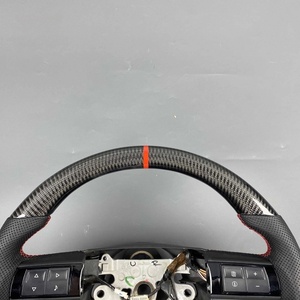 Accessoires de voitures de vente directe d'usine pour Dodge <span class=keywords><strong>Challenger</strong></span> 2008 2009 <span class=keywords><strong>2010</strong></span> volant de voiture volant en Fiber de carbone personnalisé - Product Image 3