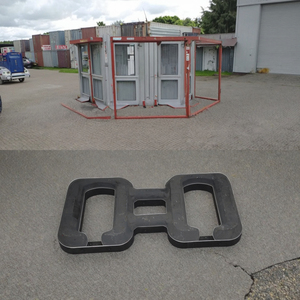 Système de fixation de conteneurs Maxplus à prix abordable, double plaque en acier structurel galvanisé à chaud, fixation fixe pour conteneurs maritimes - Product Image 2