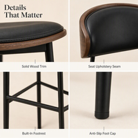 Tables et chaises de pub vintage, ensembles de tables et chaises de restaurant de style occidental, chaises pour bistro musical, bar et café