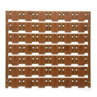 Feinuo Carte de circuit imprimé en cuivre simple face personnalisée 94HB 1,0 mm 25 µm surface OSP pour alarmes, jouets électroniques, télécommandes Hunan