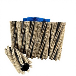 Nuevo cepillo de limpieza de carreteras HUANMEI de 48 pulgadas, cepillo principal de nailon <span class=keywords><strong>Proex</strong></span> Wire Armadillo 9X SW 9X para barredora de carreteras - Product Image 1