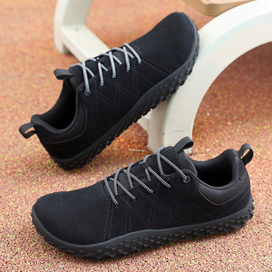New Large Size Wide Feet Barefoot Shoes For Couples, Chunky <b>Toe</b> Lightweight Wear Resistant Hiking Shoes - Product Image 3