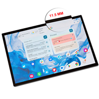 Tablet Android Rockchip de 15 pulgadas, pantalla táctil, tótem publicitario, señalización Digital y pantallas, Tablet PC
