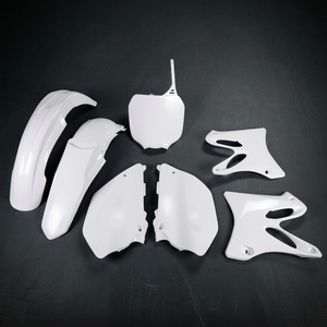 Kit di plastica bianca per Yamaha YZ 250 2002-2005 motocicli 046 modello accessorio - Product Image 3
