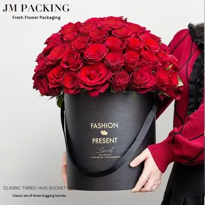 Ngày Valentine mô phỏng đám cưới bó hoa xô dày không nắp Cửa hàng Hoa Hộp Quà Tặng Hoa (không bao gồm hoa) - Product Image 2