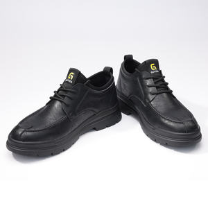 Zapatos <span class=keywords><strong>de</strong></span> Chef Negros con Suela Suave Antideslizante, Zapatos <span class=keywords><strong>de</strong></span> Seguridad <span class=keywords><strong>de</strong></span> Moda SRC, Botas Casuales <span class=keywords><strong>de</strong></span> Cuero para Hombre, Zapatos <span class=keywords><strong>de</strong></span> Trabajo Impermeables Resistentes al Aceite - Product Image 1