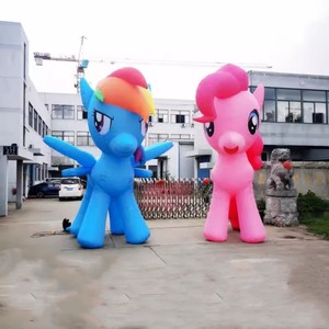 Inflable Publicitario Gigante Personalizado de Personajes de Dibujos Animados, Unicornio, <span class=keywords><strong>Muñecas</strong></span> My Little Pony, Modelo para Decoración - Product Image 4