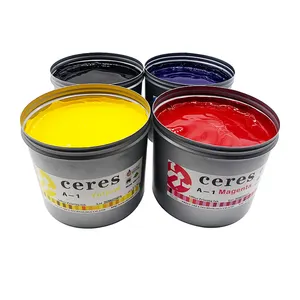 Tinta de impresión Offset, A-01, secado rápido, alto brillo, Antipiel, gran oferta