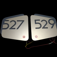 Enseigne LED 3D personnalisée de haute qualité avec logo sur mesure, enseigne rétroéclairée LED, enseigne LED personnalisée