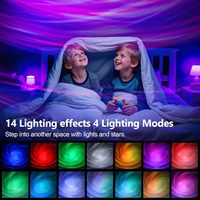 Projecteur d'étoiles LED Galaxy Lights à télécommande avec la plus grande zone de couverture, nébuleuses et formes galactiques changeantes, veilleuse