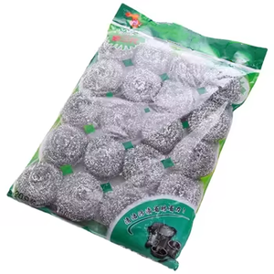 Nhưng-Nhiệm Vụ Bóng-Hình Món Ăn Miếng Bọt Biển Nhà Bếp Chà Bọt Biển Rửa Rửa Bàn Rửa Miếng Đệm Bền Vững Dây Thép Không Gỉ - Product Image 3