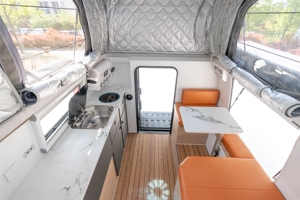 Off Road Camper <b>Folding</b> Pop-up Truck Bed Camper with 3000W Inverter Solar Panel System for Coastal Beach Camping - Product Image 4