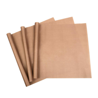 MR.R Tapis de transfert thermique réutilisable en tissu PTFE fibre de verre, épaisseur 0,11 mm, haute résistance, anti-adhésif pour impression par transfert thermique