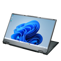 Laptop 2-in-1 Layar Sentuh 15,6 Inci 2026 AMD A9-9400 RAM 16GB SSD 512GB Windows 11 Fungsi Lengkap Tipe-C untuk Kantor