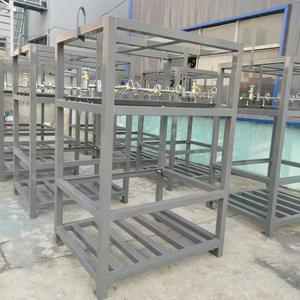 Aluminium 4-Unit <b>Cylinder</b> Frame Trolley Industrial <b>Gas</b> Nitrogen <b>Cylinder</b> Assembly with Hose and Rigid Manifold - Product Image 5