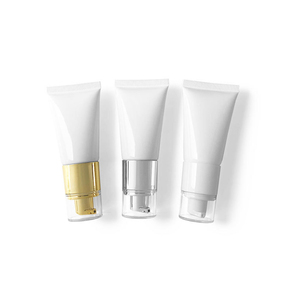 Custom Logo 30ml 40g White Empty <b>Vacuum</b> <b>Pump</b> Squeeze Tube Packaging Lotion Cosmetic Tube Liquid Foundation Lotion BB Cream Tube - Product Image 5