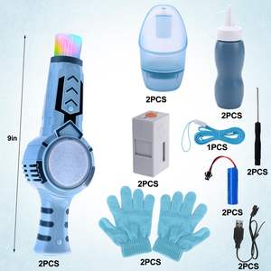 स्प्रे बबल मशीन बच्चों के आउटडोर बबल खिलौने जादू बबल बंदूक गर्मी के खिलौनों के अंदर धुआं - Product Image 2