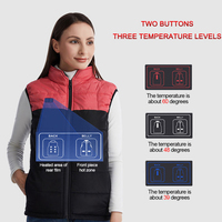 Gilet chauffant rechargeable pour hommes, vestes chauffantes électriques pour l'hiver, la chasse en plein air, le ski