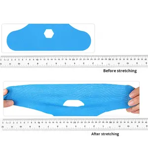 Vendaje deportivo precortado <span class=keywords><strong>Kinesio</strong></span> parche transpirable algodón <span class=keywords><strong>tobillo</strong></span> soporte músculo vendaje antidesgaste elástico fijo <span class=keywords><strong>Kinesio</strong></span> parche Color - Product Image 4