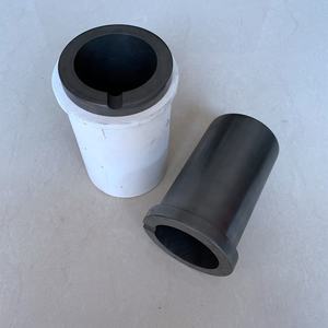 أفران ذات تردد متوسط وعالي تستخدم بوتقات الجرافيت المكثف + بوتقات الكوارتز لصهر الذهب والفضة والنحاس والألومنيوم - Product Image 5