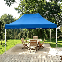 Tente pliante pop-up double face personnalisée, 10x13, imperméable et robuste, pour exposition, marché de rue, vendeur de nourriture