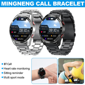 สมาร์ทวอทช์ HW20 สำหรับผู้ชาย รองรับ ECG+PPG กันน้ำระดับ IP68 โทรผ่านบลูทูธ วัดอัตราการเต้นของหัวใจ แจ้งเตือนข้อความ นาฬิกาอัจฉริยะสำหรับออกกำลังกาย - Product Image 4