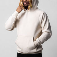 Pull-over décontracté surdimensionné pour homme en molleton bouclette de haute qualité, écologique, à séchage rapide, uni, avec logo personnalisé, pour le printemps